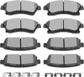 Ceramic Brake Pads Kits for Chevrolet Cruze and Sonic - Quiet, Long