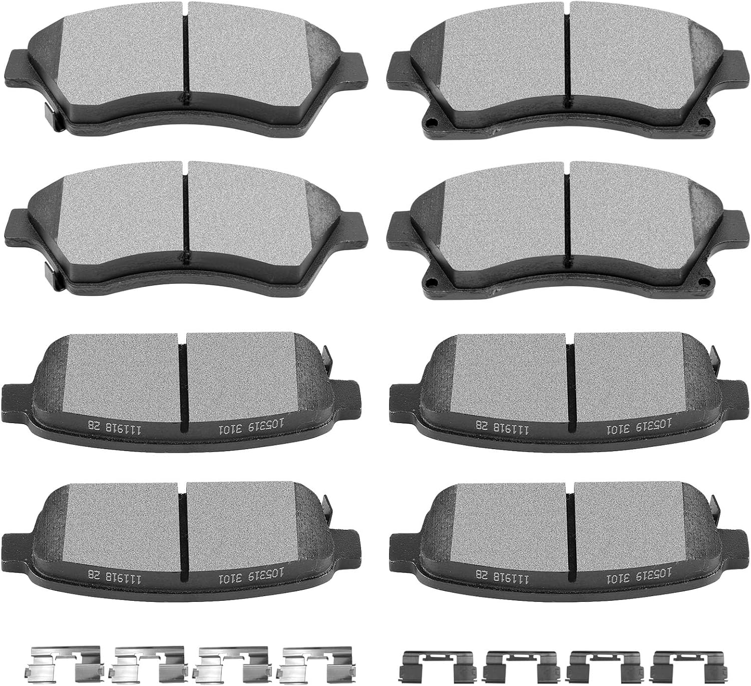 Ceramic Brake Pads Kits for Chevrolet Cruze and Sonic Vehicles
