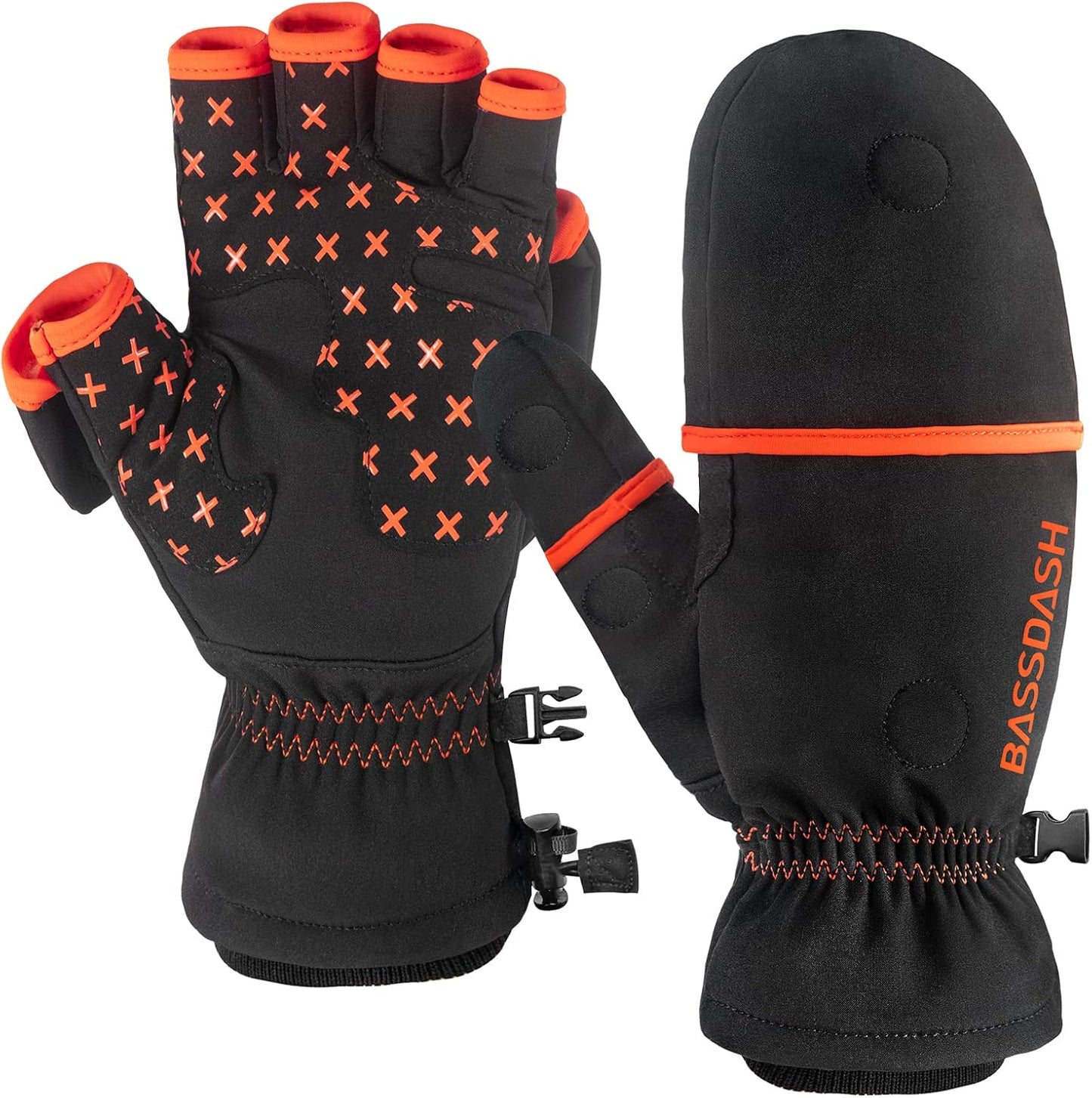BASSDASH WinterFlex Insulated Mittens