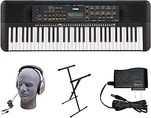 Yamaha PSR-E273 61-Key Premium Keyboard Pack with Stand & Headphones