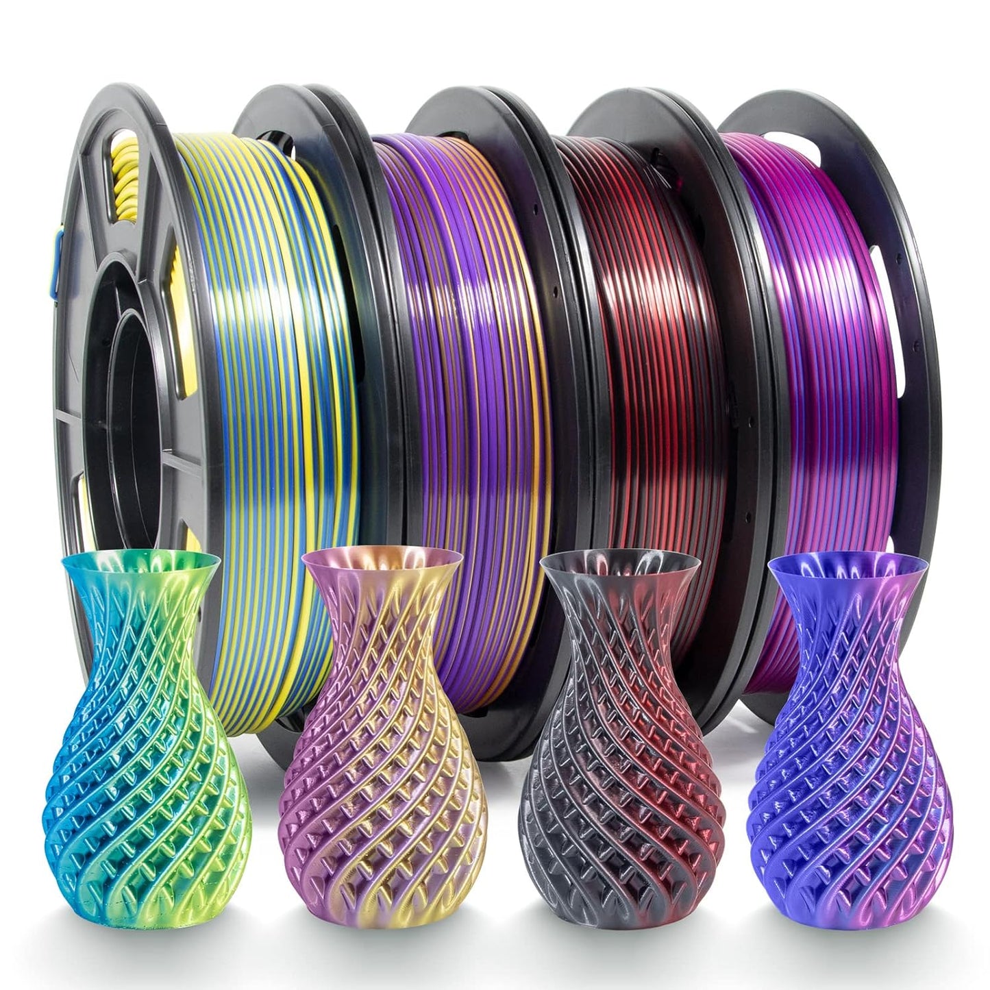 iSANMATE PLA 3D Printer Filament Bundle for Stunning Models