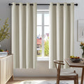 Blackout Curtains for Bedroom 55W x 68L Set of 2 - Thermal Noise