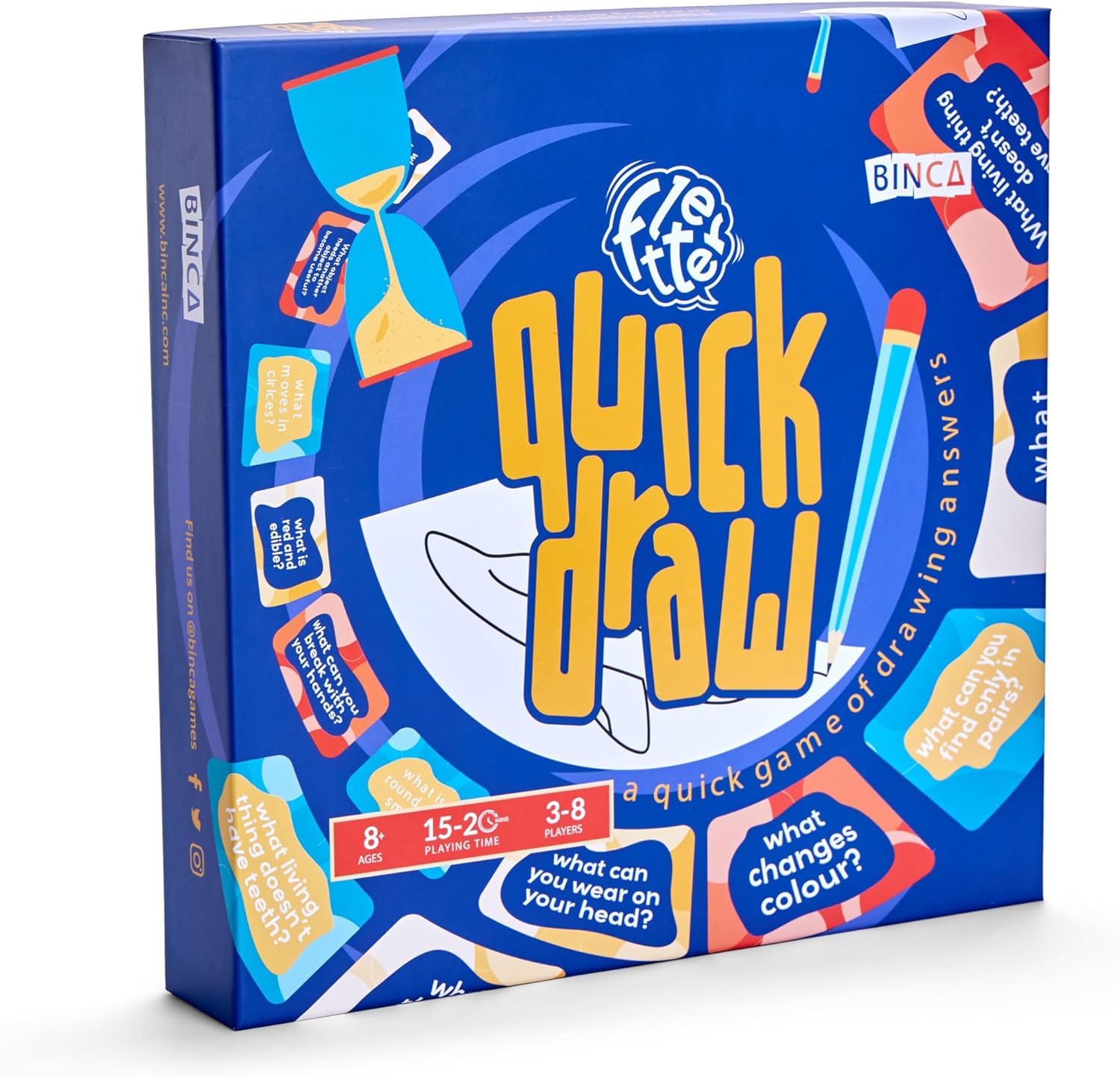 Fletter Quick Draw: Family Fun Game | Boost Creativity | Ages 5-8