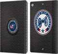 Head Case Designs NHL Puck Texture Columbus Blue Jackets Leather