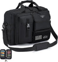 BAGZY Tactical Messenger Bag for Men - Durable 15.6in Laptop Briefcase