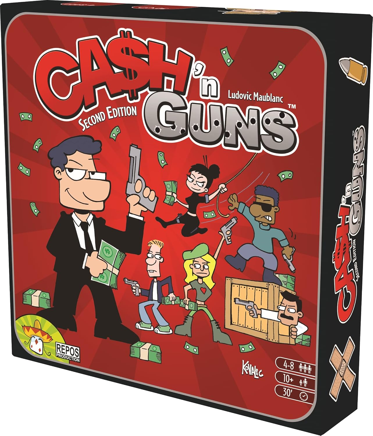 Asmodee Cash 'N Guns 2nd Edition Party Game Review