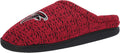 FOCO NFL Mens Poly Knit Cup Sole Slipper - Comfortable Fan Footwear