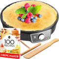 Crepe Maker Machine 12in Nonstick Crepe Pan - Easy to Use