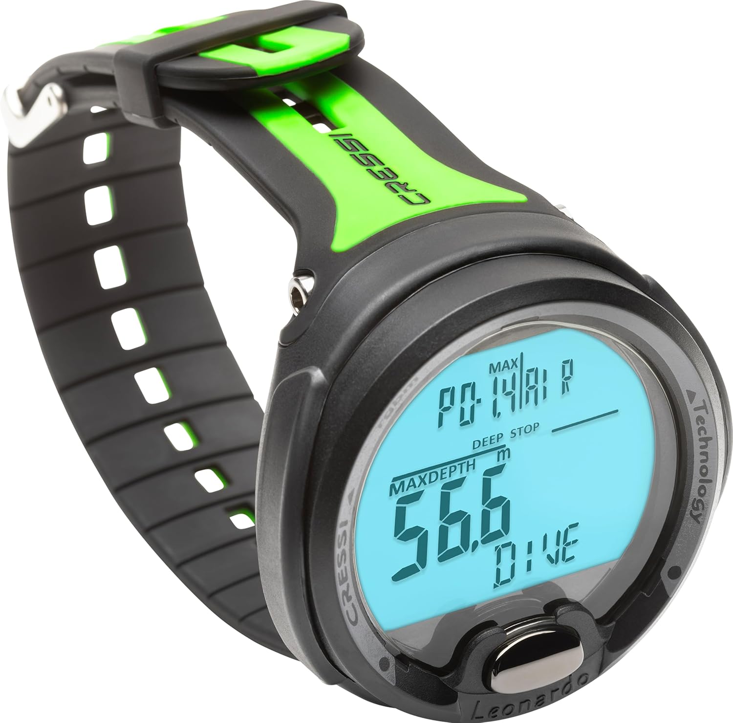 CRESSI Leonardo 2.0 Dive Computer for Air, Nitrox, and Gage Modes