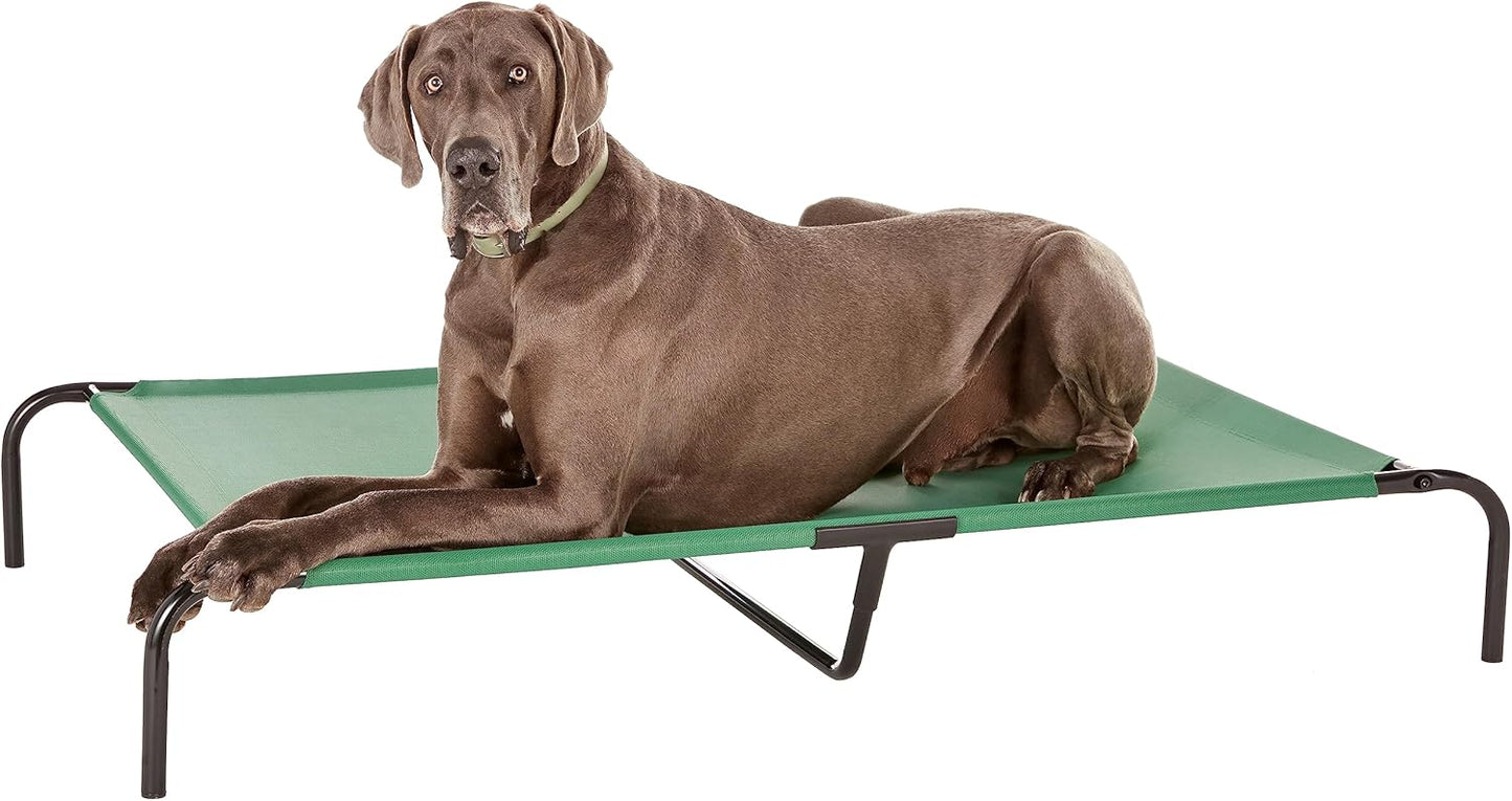 Elevated Cooling Dog Bed for Large Breeds - Durable & Breathable