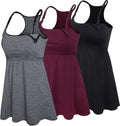 Maternity Nursing Tank Tops with Bralette - Comfortable One-Handed off