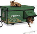 Weatherproof Heated Cat House for Outdoor Winter - Warm Shelter
