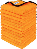 MR.SIGA Professional Premium Microfiber Towels for Cars - Dual-Sided