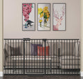 Extra Wide Baby Gate Extra Wide Pet Dog Gates for Stairs Doorways