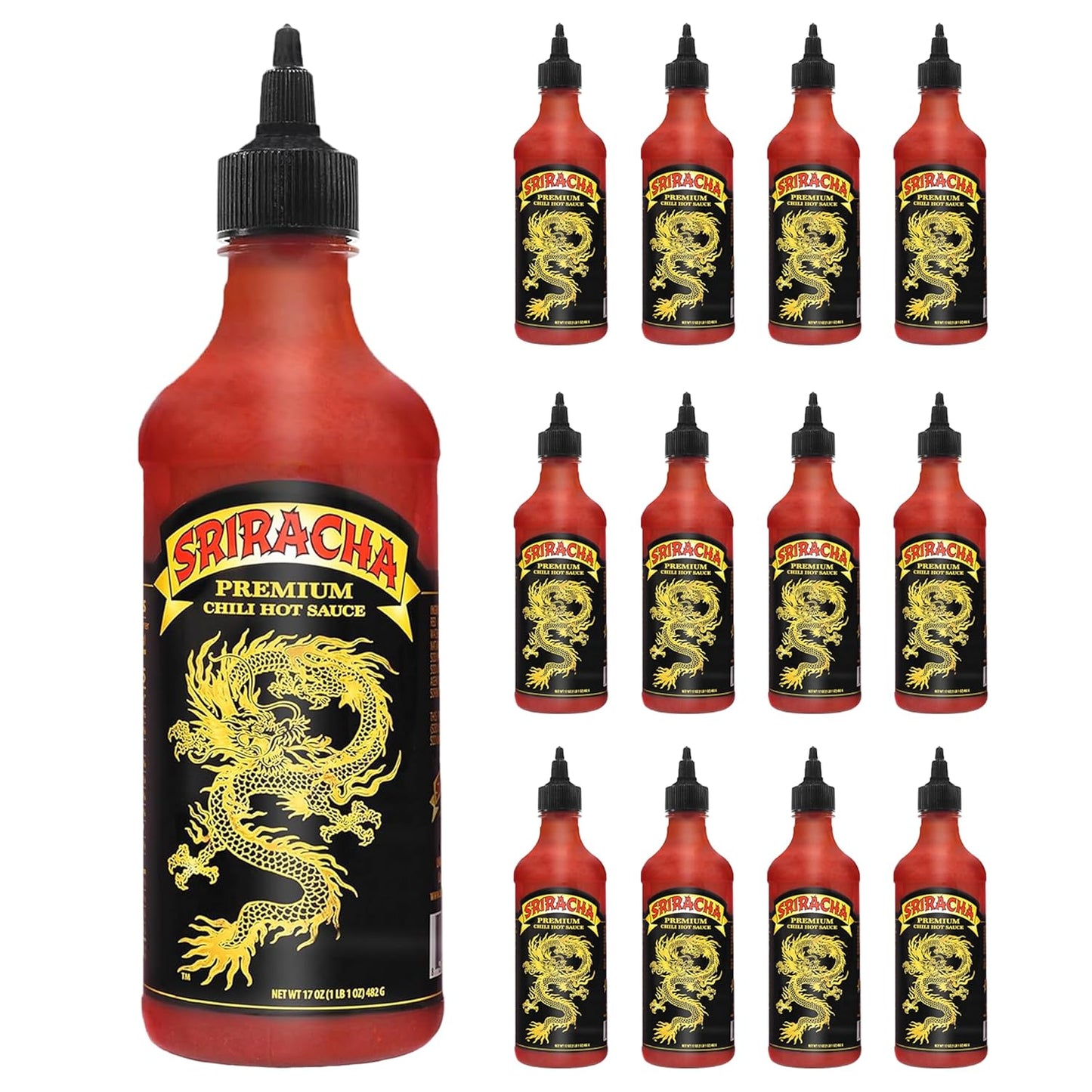 Dragon Sriracha Sauce - Limited Edition Hot Sauce for All Dishes