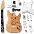 Electric Guitar Kit okoume body Maple neck & ebony fingerboard - Easy