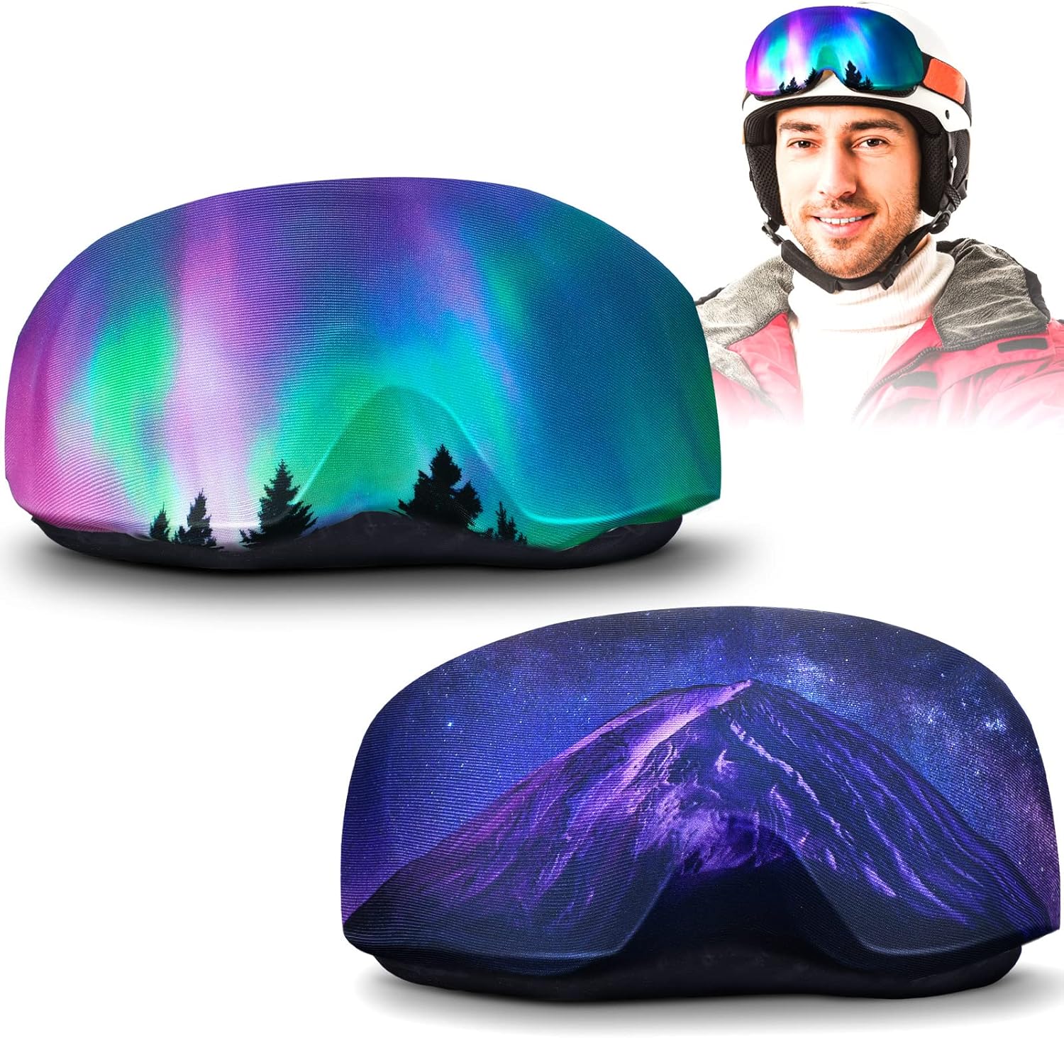 Microfiber Ski Goggle & Helmet Protectors by TOODOO
