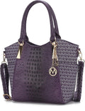 MKF Collection Kristal Tote Bag for Women Vegan Leather Shoulder Bag