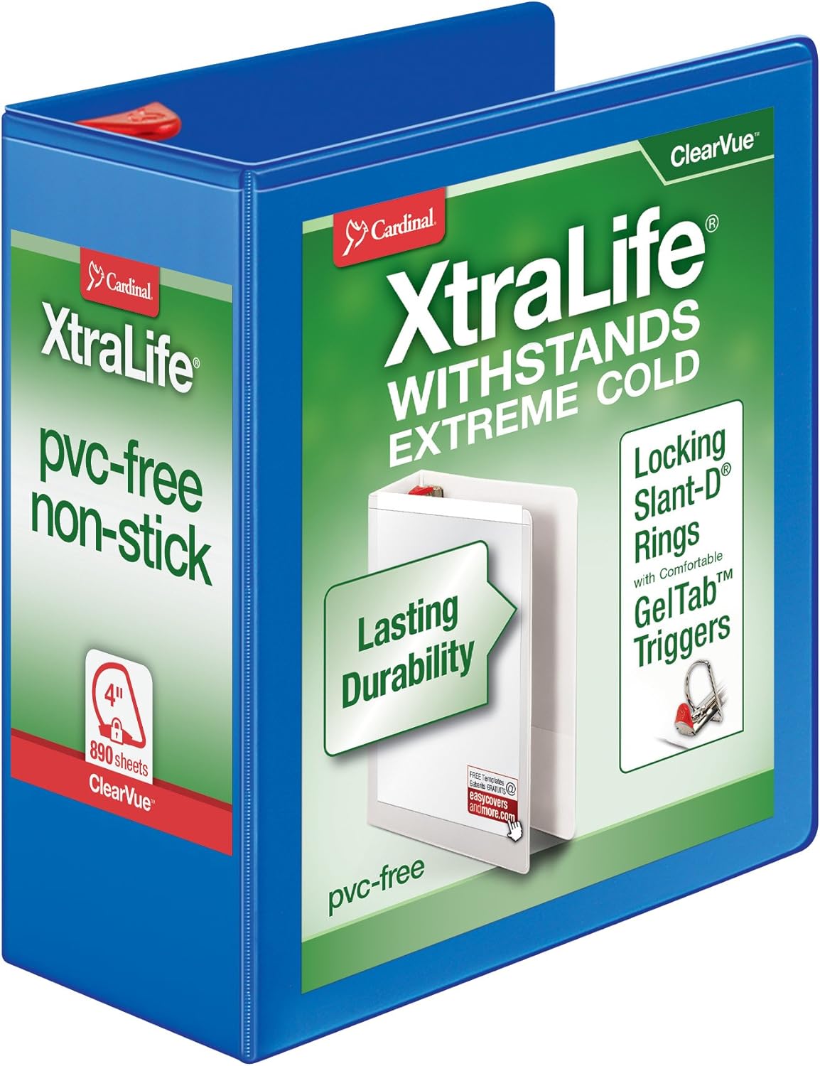 Clearvue Binder with 4-Inch Capacity for Maximum Organization