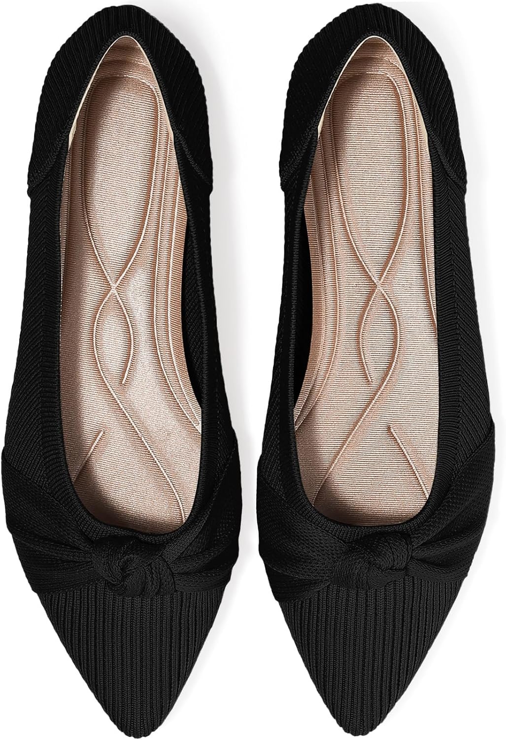 Comfortable Women's Flats Shoes with Pointed Toe Design for Style