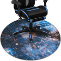 Galaxy Round Chair Mat 47 in - Decorative Office Floor Protector