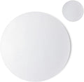 Set of 8 PU Leather Placemats with 8 Coasters - Waterproof, Easy Care