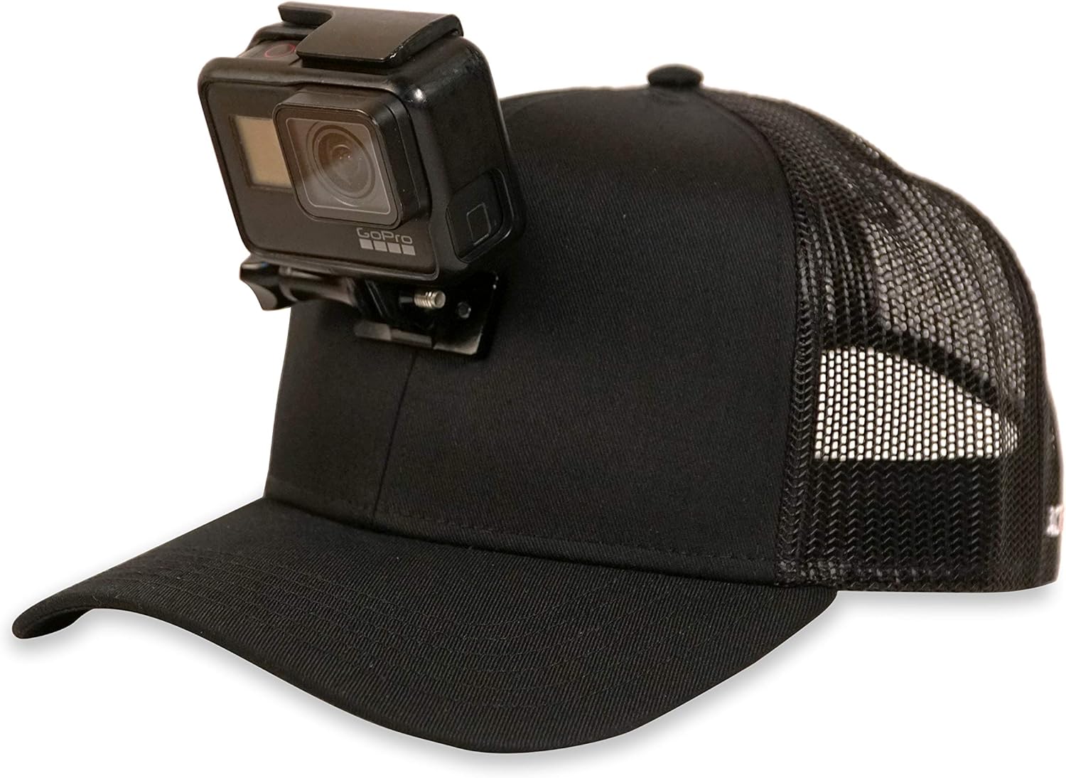 ActionHat Black Curved Bill Floating Hat Mount for Action Cameras