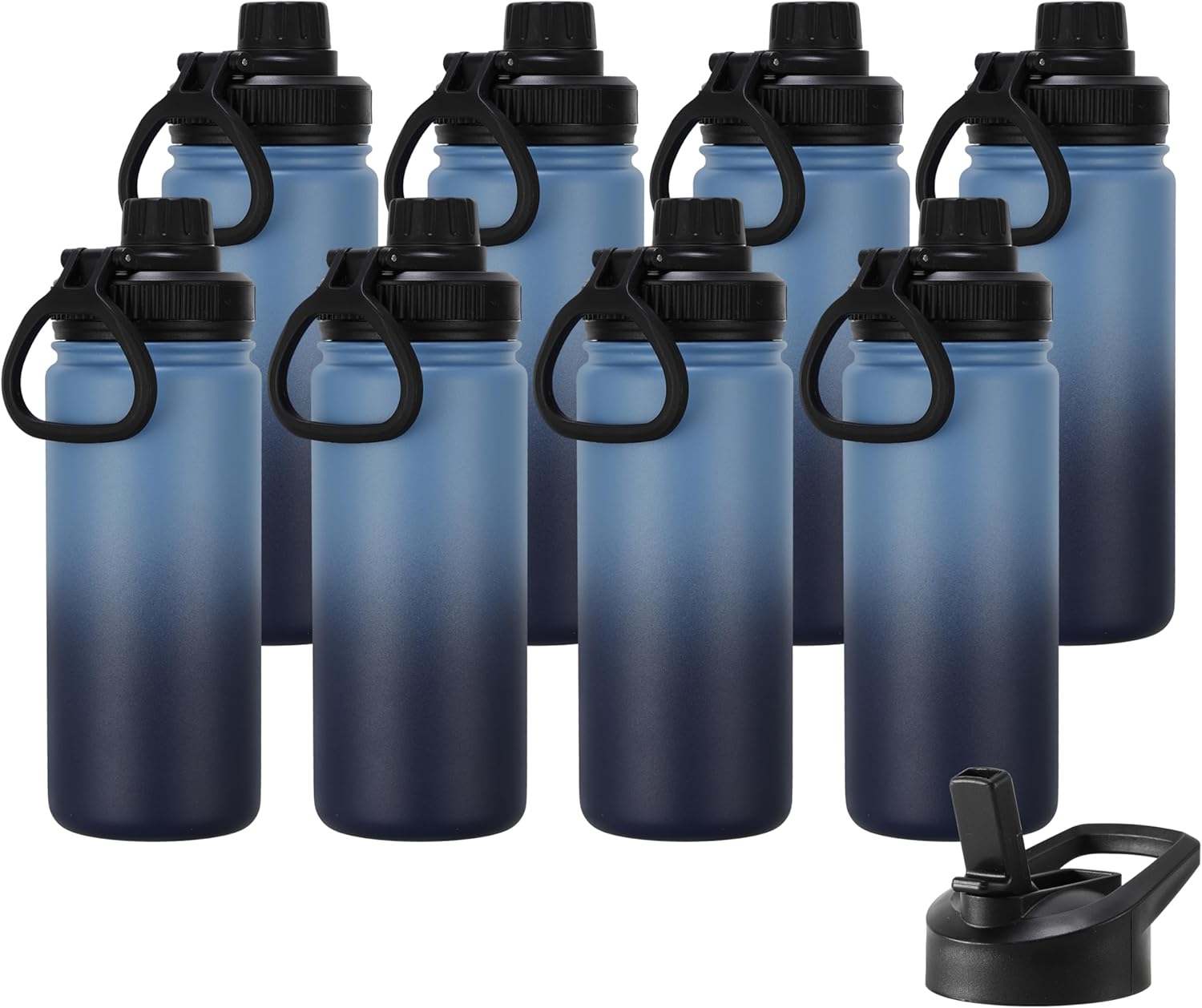 DOMICARE 16 oz Kids Water Bottle - Insulated & Leakproof Design
