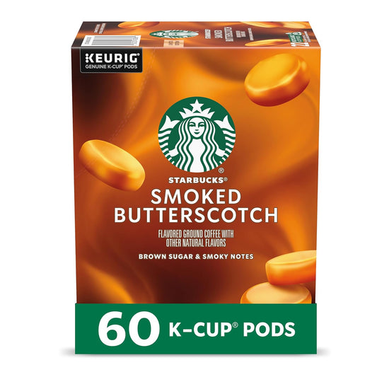 Starbucks Smoked Butterscotch K-Cups, 100% Arabica, Limited Edition