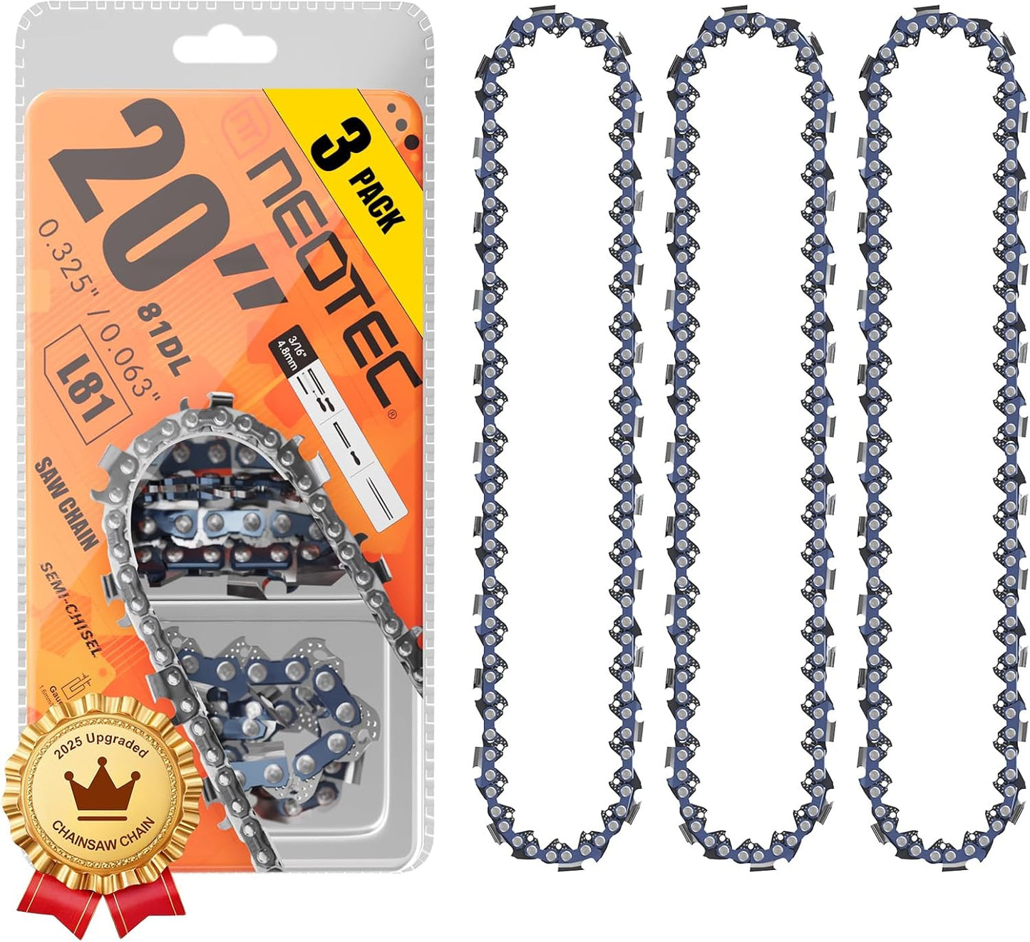 20 Inch Chainsaw Chain for Stihl MS291, MS290, MS271 Models