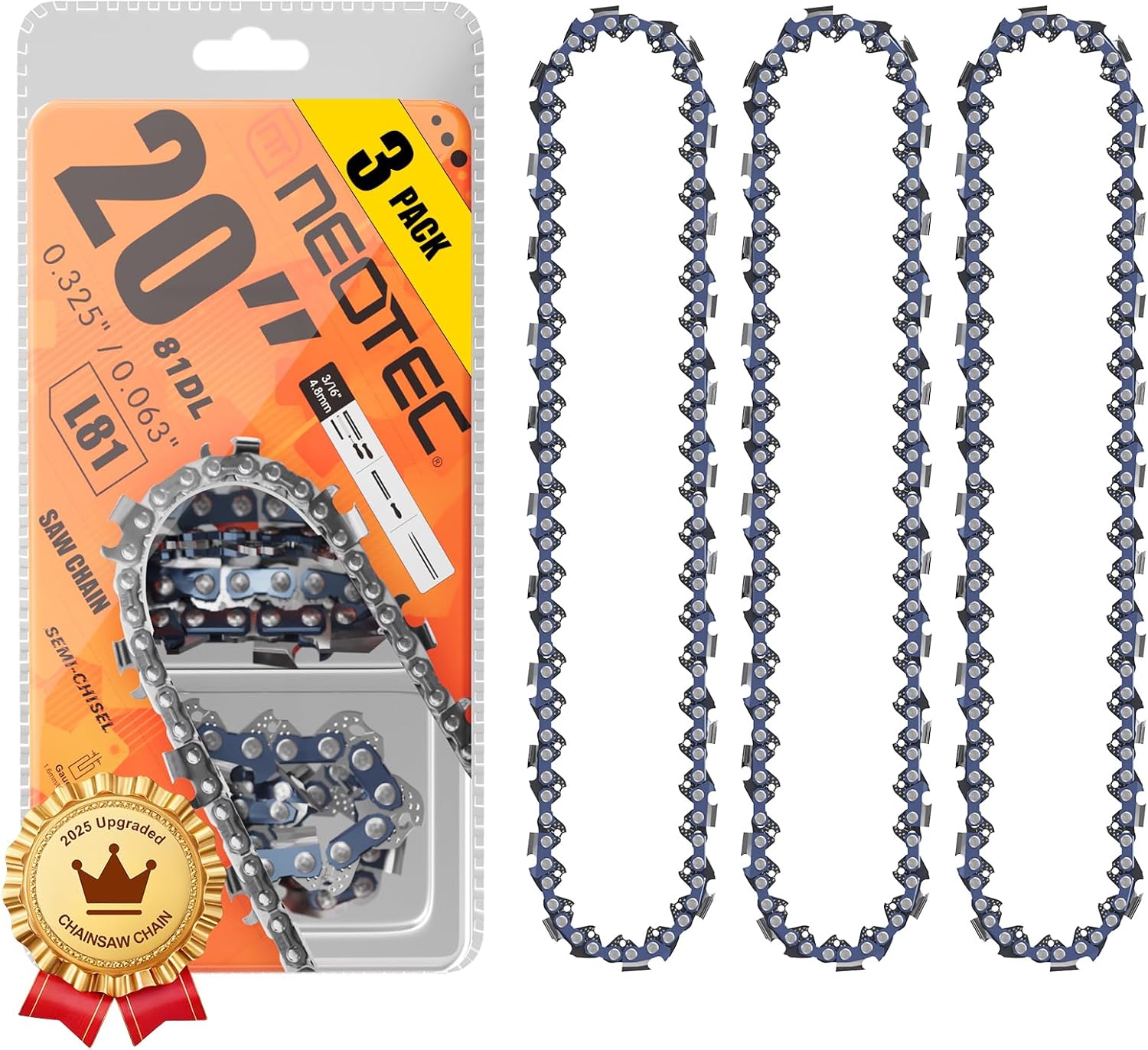 20 Inch Chainsaw Chain for Stihl MS291, MS290, MS271 Models