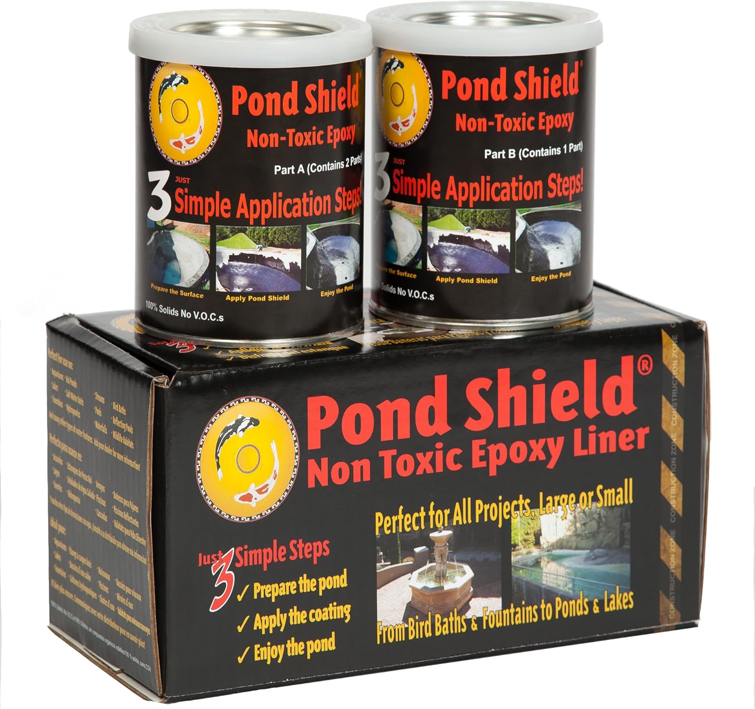 Pond Armor Moss Green Pond Shield 1.5 Quart Non-Toxic Coating