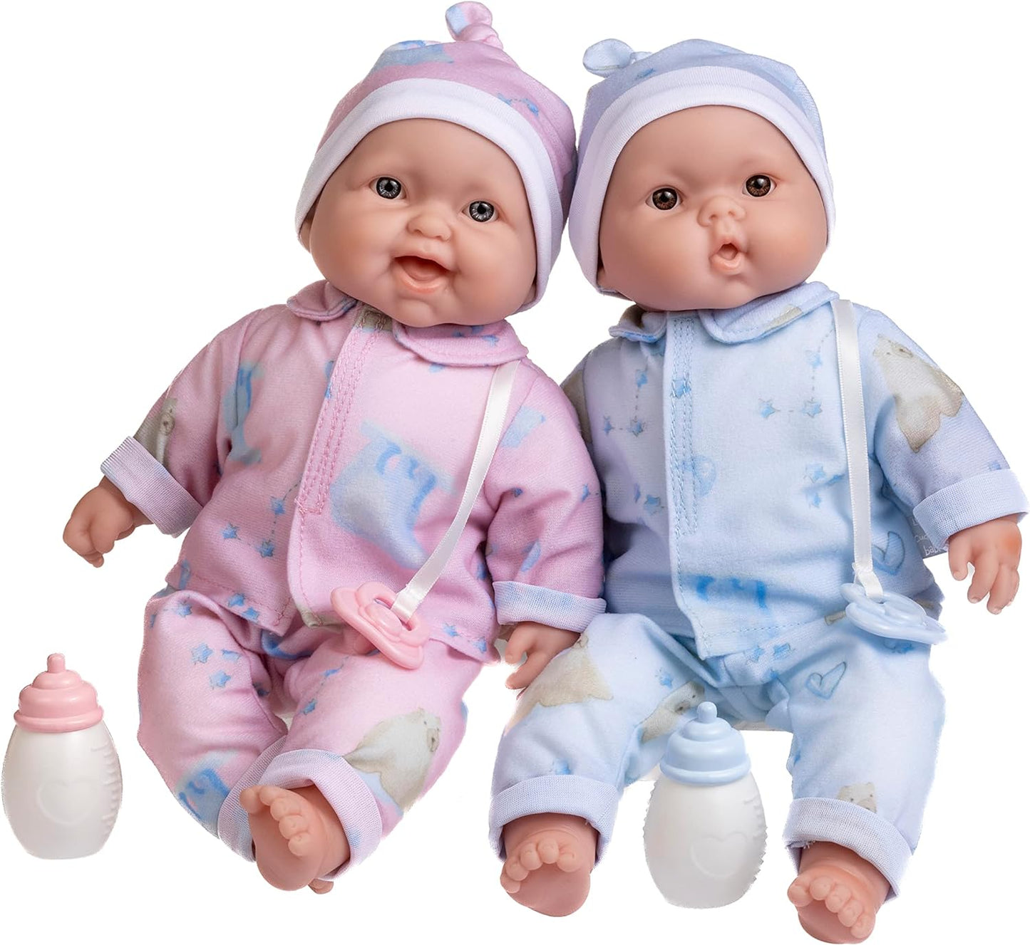JC Toys Twins 13 Realistic Baby Dolls Gift Set