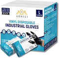 Black Vinyl Gloves, Latex-Free & Food Safe