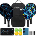 Carbon Fiber Pickleball Paddles Set of 4 or 2 - USAPA Approved Carbon