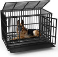 Indestructible 48 in Heavy Duty Dog Crate - Escape Proof Kennel