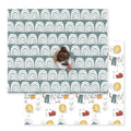 JumpOff Jo Baby Play Mat 70 x 59 in - Rainbow Dog Days Foldable
