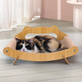 Sisal Cat Scratcher Lounger Bed for Large Indoor Cats - Ergonomic