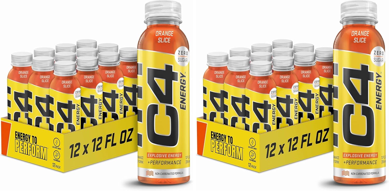 C4 Energy Non-Carbonated Zero Sugar Pre Workout Drink Review
