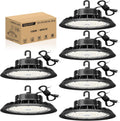 UFO LED High Bay Light 150W 6 Pack - 22,500LM Bright Daylight