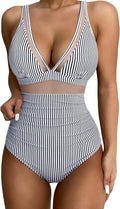 Women Sexy Mesh Tummy Control Swimsuit One Piece - Flattering Fit are