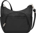 Travelon Anti-Theft Cross-Body Bucket Bag for Secure Travel