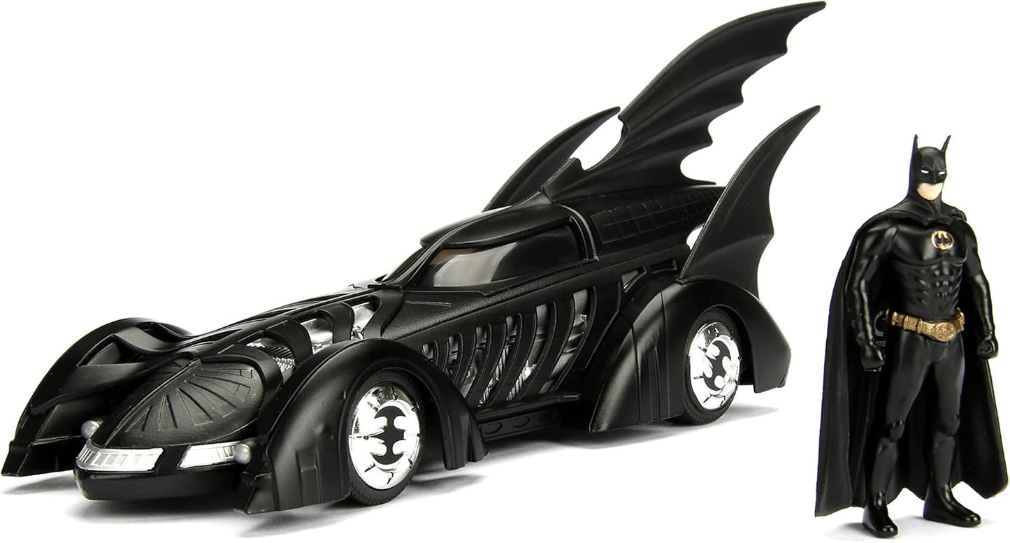 Batman Forever Batmobile 1:24 Die-Cast Matte Black