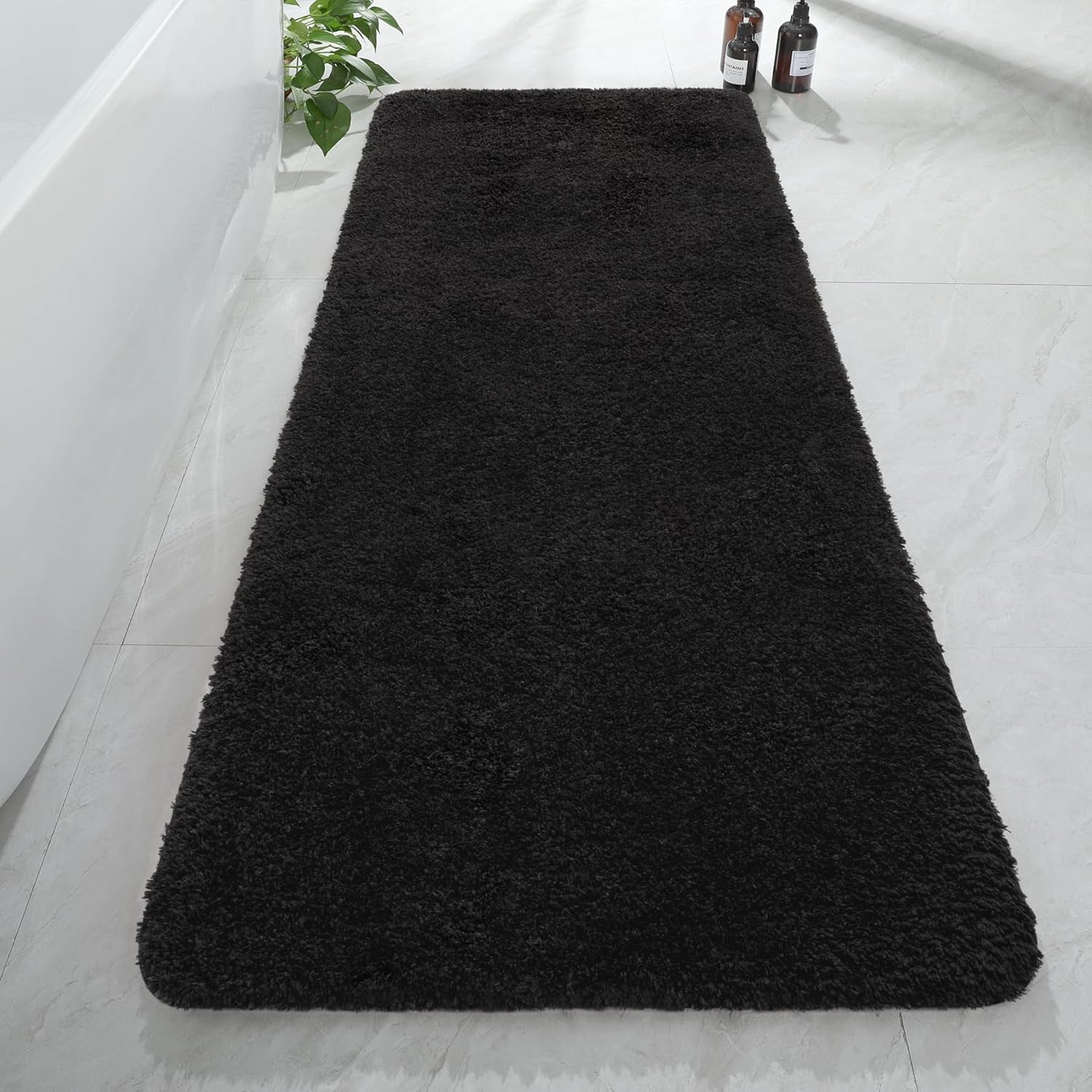 Luxury Long Bathroom Runner Rug for Soft and Absorbent Comfort