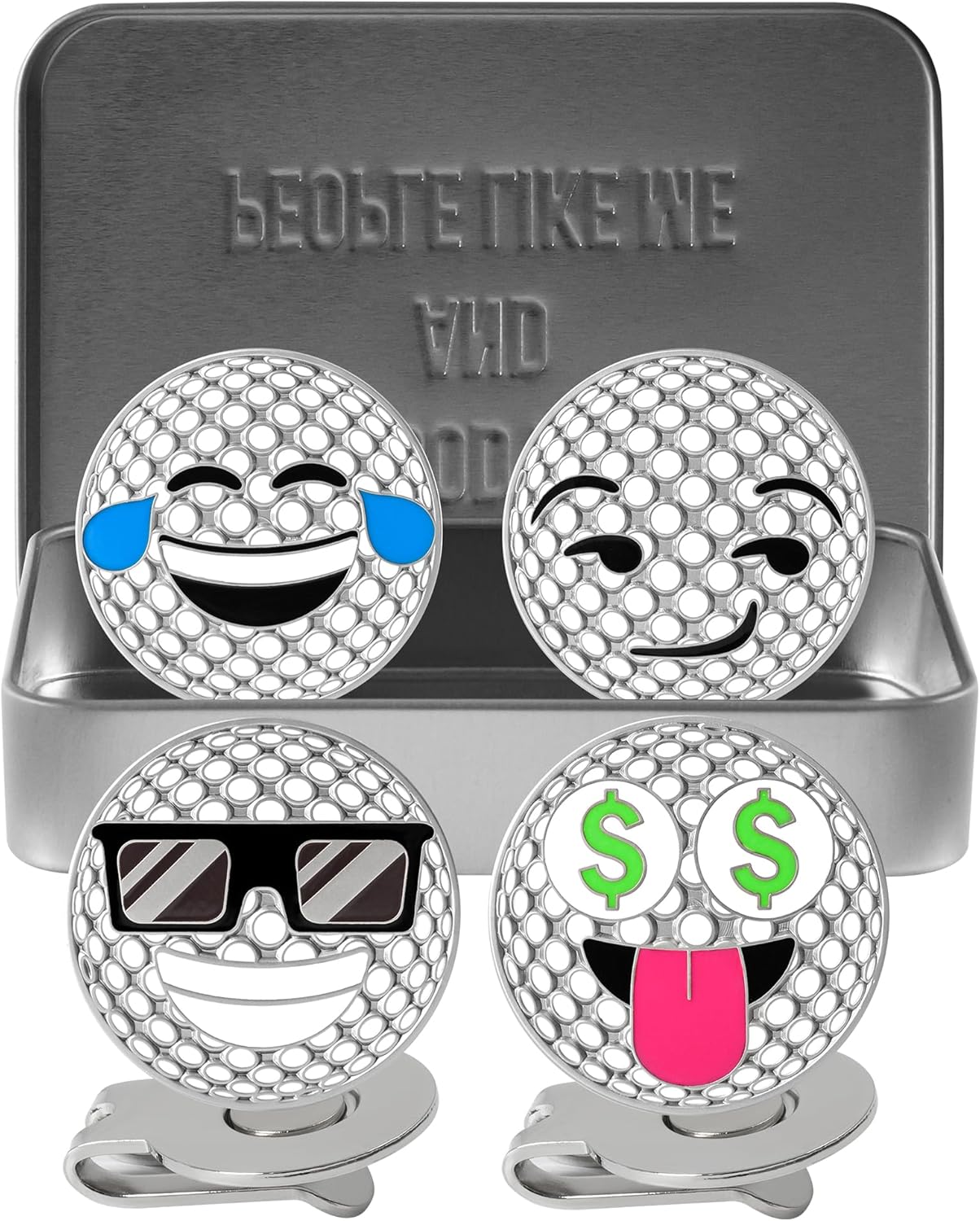Fun Golf Ball Markers Set - Perfect Golfer Gift!