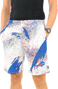 Zubaz NFL Adult Unisex Z88 Zebra Shorts for Comfortable Style