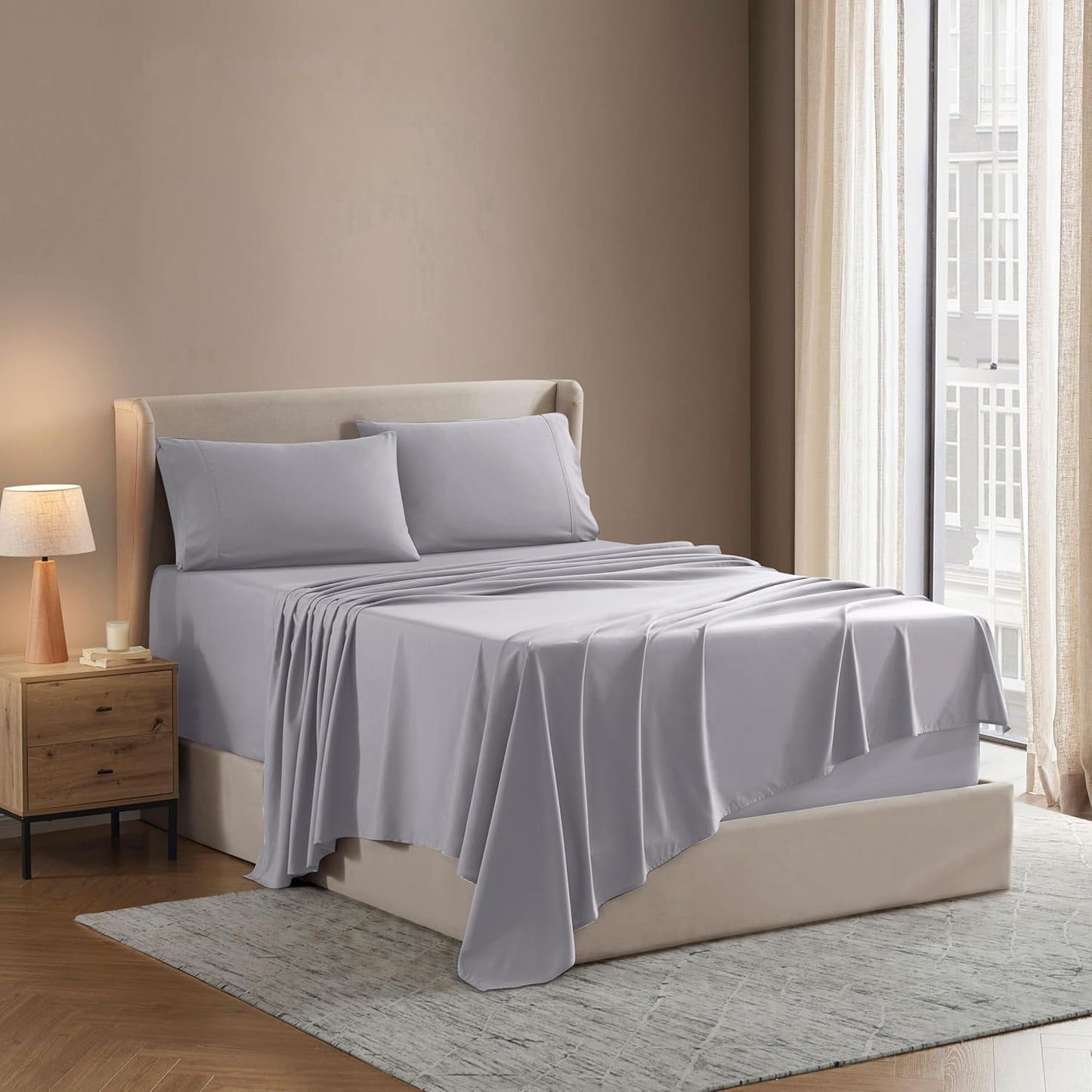 Nestl Queen Sheet Set - Luxury 1800 Ultra-Soft Microfiber