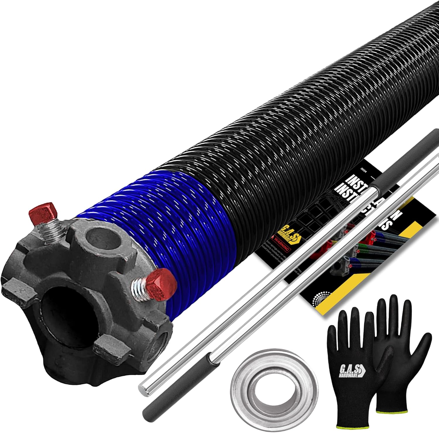 Garage Door Torsion Spring 262x1.75x38 with Accessories Included