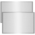 Cloverleaf Perforated Aluminum Sheet 2 ft x 3 ft - Decorative Metal