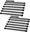 Socket Organizer Drive ABS Tools Socket Holder Kit - Holds 172 Sockets